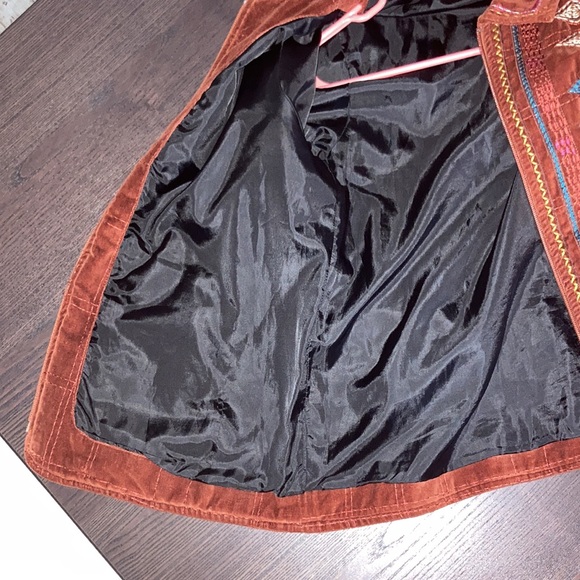 Burnt Orange Coldwater Creek Medium Jacket - Picture 9 of 10